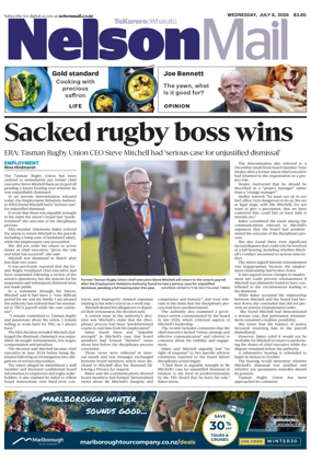 Cover of Nelson Mail