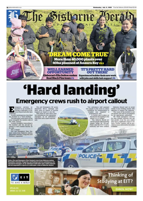 Cover of The Gisborne Herald