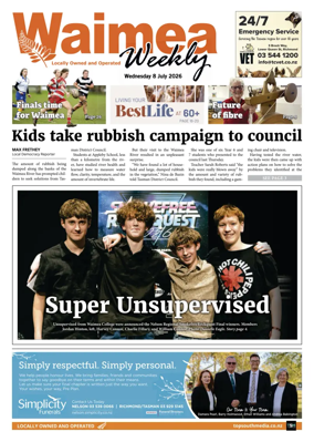 Cover of Waimea Weekly