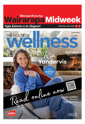 Cover of Wairarapa Times-Age Midweek