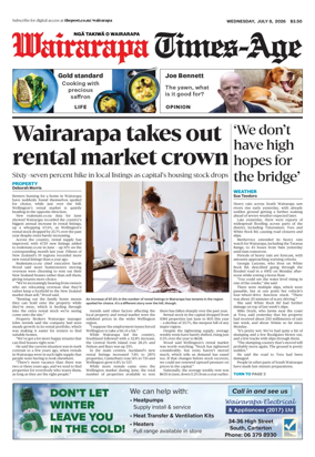 Cover of Wairarapa Times-Age (NZ)