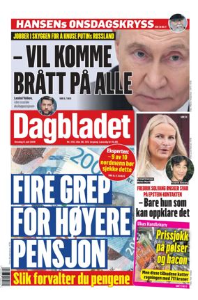 Cover of Dagbladet
