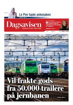 Cover of Dagsavisen