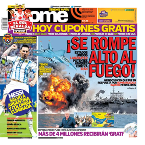 Cover of Diario Trome