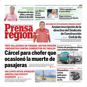Cover of Prensa Regional