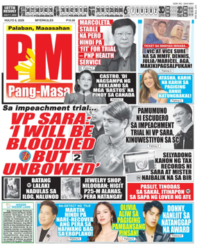 Cover of PM Pang-Masa