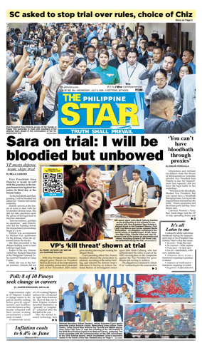 Cover of The Philippine Star