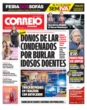 Cover of Correio da Manha