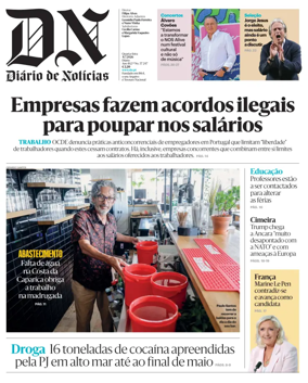 Cover of Diario de Noticias