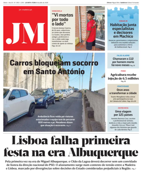 Cover of Jornal Madeira