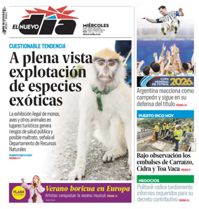 Cover of El Nuevo Dia