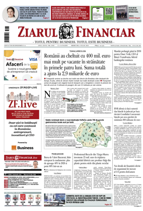 Cover of Ziarul Financiar