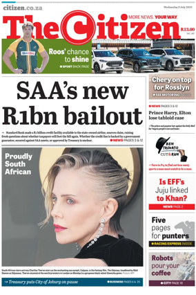 Cover of The Citizen (Gauteng)