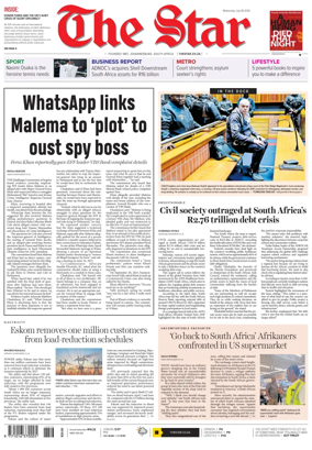 Cover of The Star Late Edition