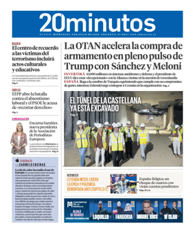 Cover of 20 Minutos Madrid