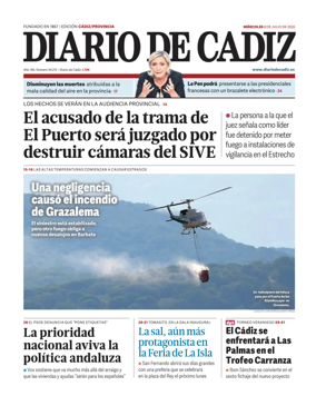 Cover of Diario de Cadiz