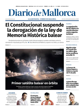 Cover of Diario de Mallorca
