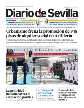 Cover of Diario de Sevilla