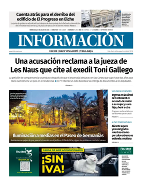 Cover of Diario Informacion (Elche y Vega Baja)