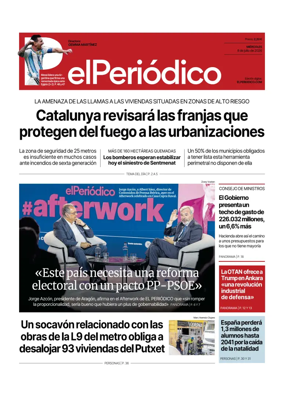 Cover of El Periodico - Castellano