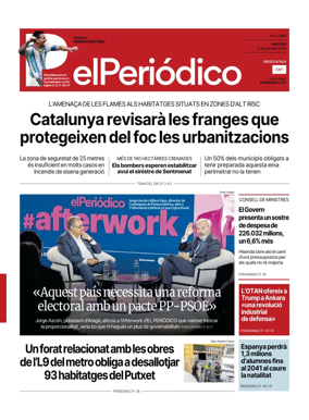 Cover of El Periodico - Catala