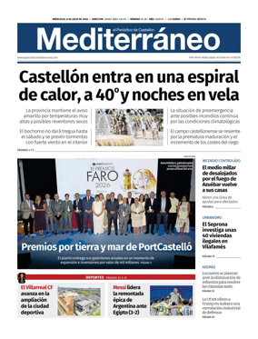 Cover of El Periodico Mediterraneo