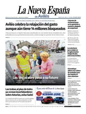 Cover of La Nueva Espana (Aviles)