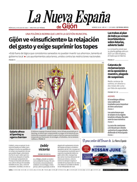 Cover of La Nueva Espana (Gijon)