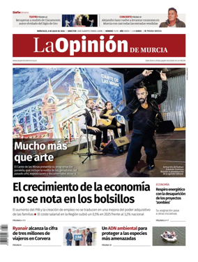 Cover of La Opinion de Murcia
