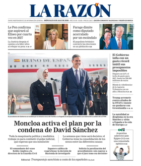 Cover of La Razon (Levante)