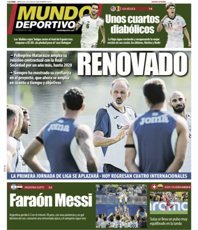 Cover of Mundo Deportivo (Gipuzkoa)