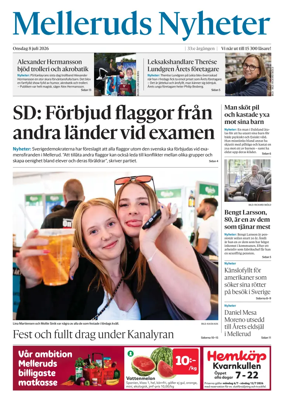 Cover of Melleruds Nyheter