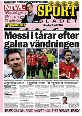 Cover of Sportbladet