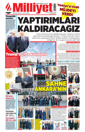 Cover of Milliyet