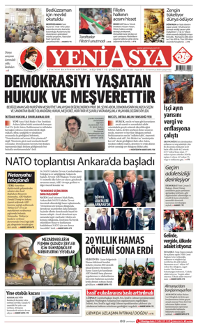 Cover of Yeni Asya