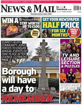 Cover of Aldershot News & Mail