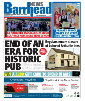 Cover of Barrhead News