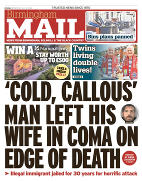 Cover of Birmingham Mail