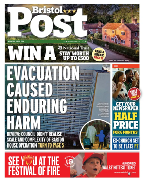 Cover of Bristol Post