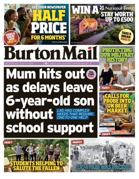 Cover of Burton Mail