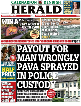 Cover of Caernarfon Herald