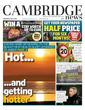 Cover of Cambridge News