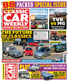Cover of Classic Car Weekly (UK)