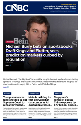 Cover of CNBC