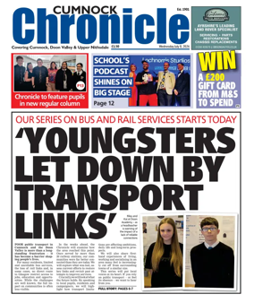Cover of Cumnock Chronicle