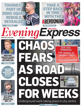Cover of Evening Express