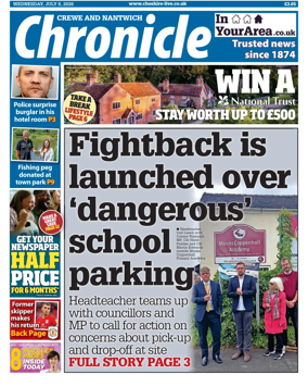 Cover of Nantwich Chronicle