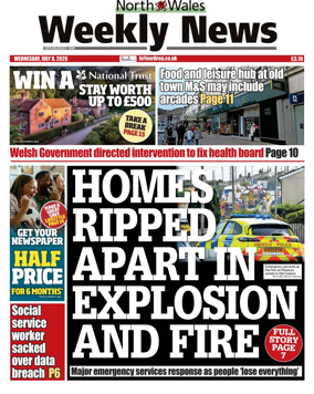 Cover of North Wales Weekly News