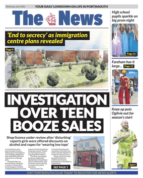 Cover of Portsmouth News