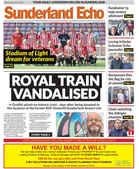 Cover of Sunderland Echo